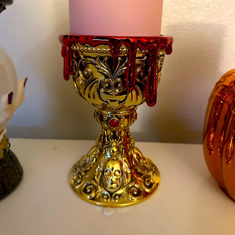 Chalice 3 wick candle holder